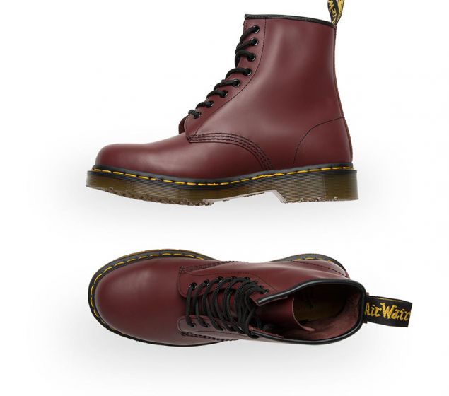 DR MARTENS BOOTS CHERRY SMOOTH