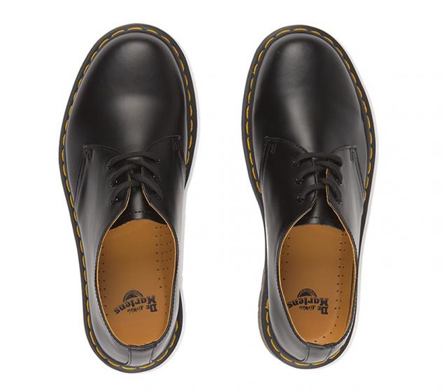 DR MARTENS | 1461 ZAPATO DMC DE 3 OJOS | NEGRO LISO