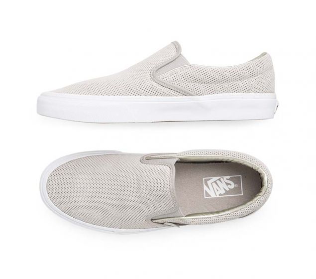 FURGONI | SLIP-ON CLASSICHE (SCAMOSCIATO TRAFORATO)